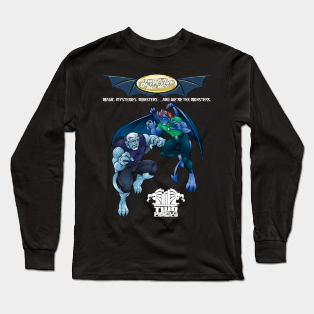 Twilight Detective Agency Long Sleeve T-Shirt by Twogargs